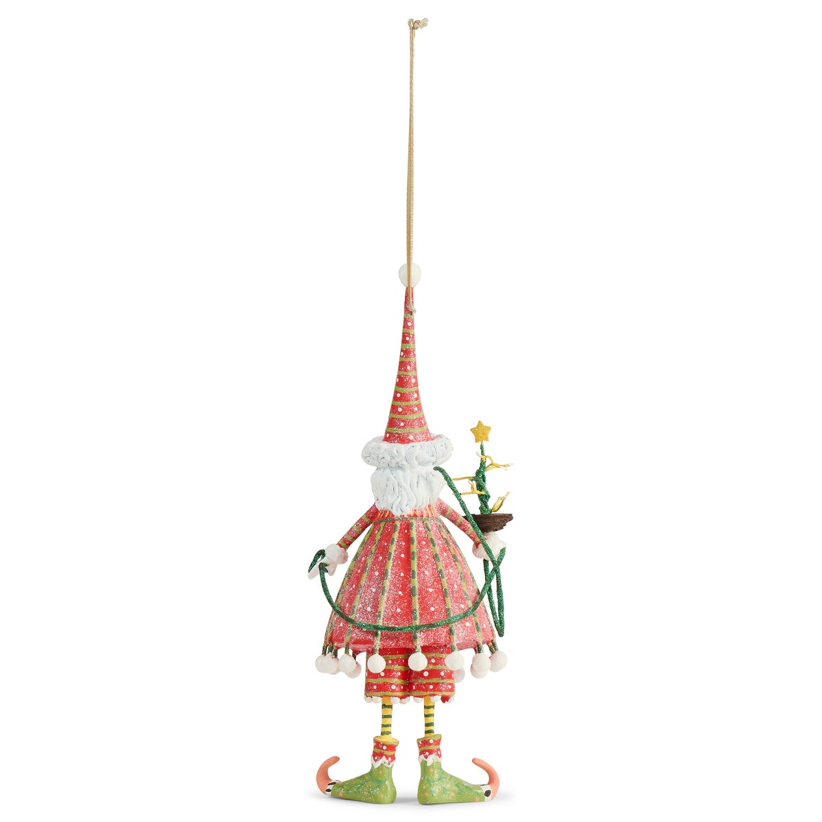 Patience Brewster Dash Away Dashing Santa Ornament - Image 5
