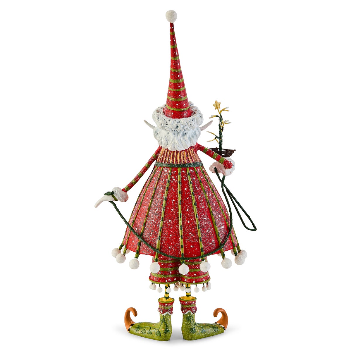 Patience Brewster Dash Away Dashing Santa Figure - Image 7