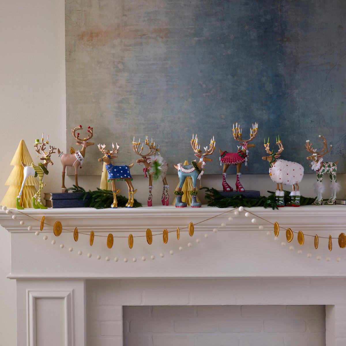 Patience Brewster Dash Away Cupid Reindeer Figure - Image 3