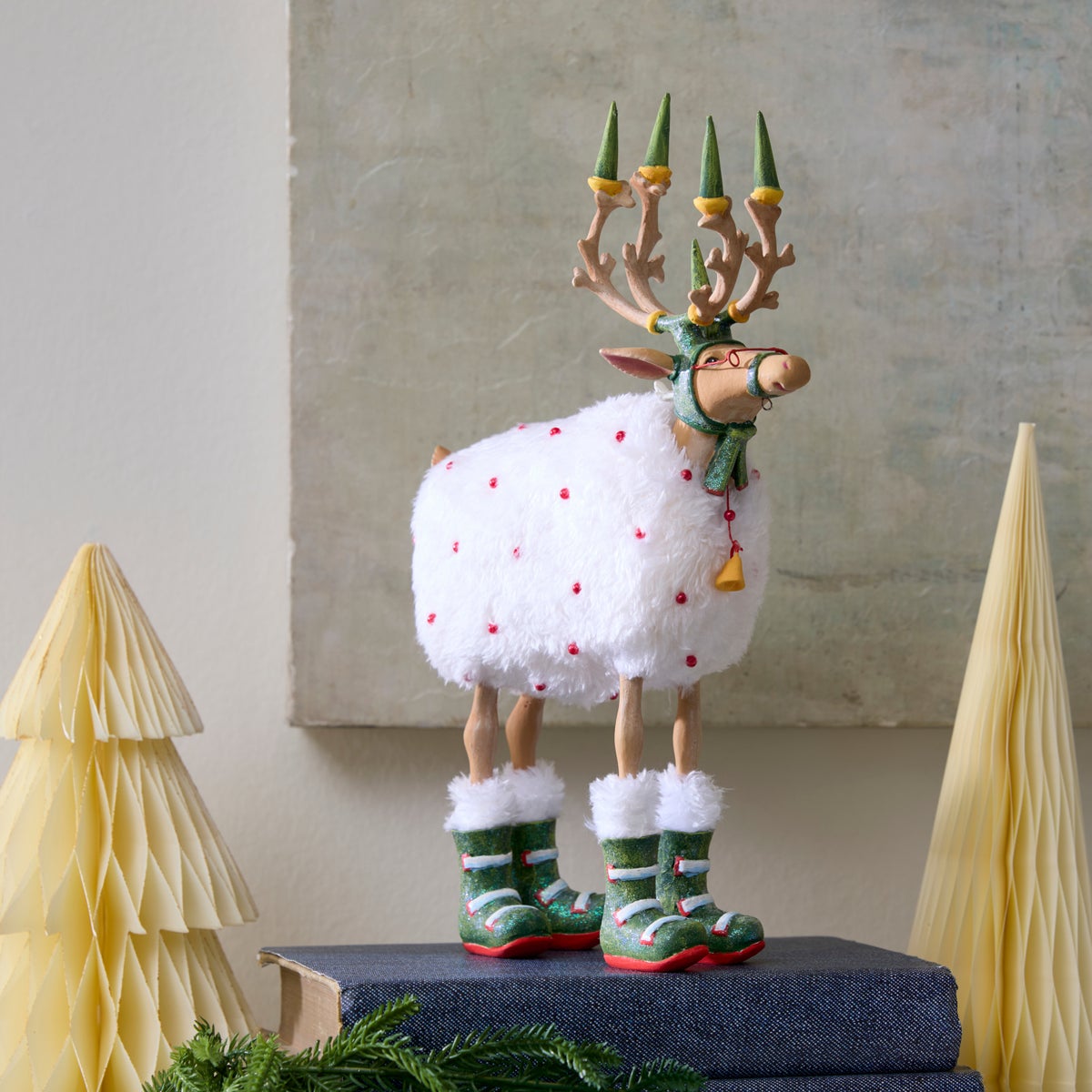 Patience Brewster Dash Away Blitzen Reindeer Figure - Image 2
