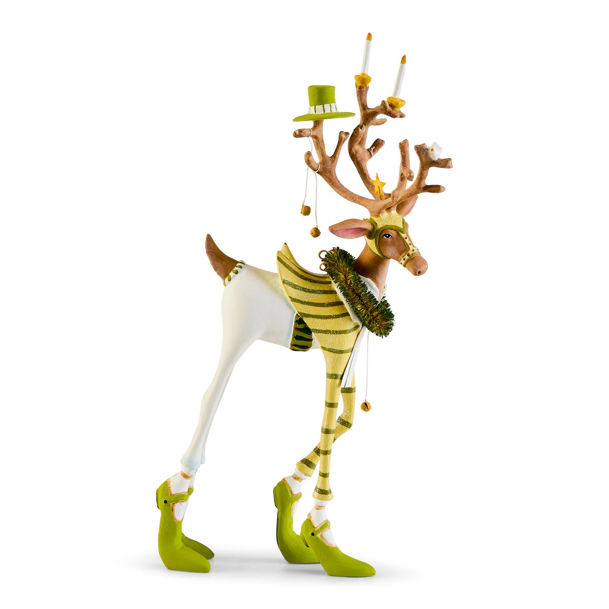 Patience Brewster Dash Away Prancer Reindeer Figure - Image 7