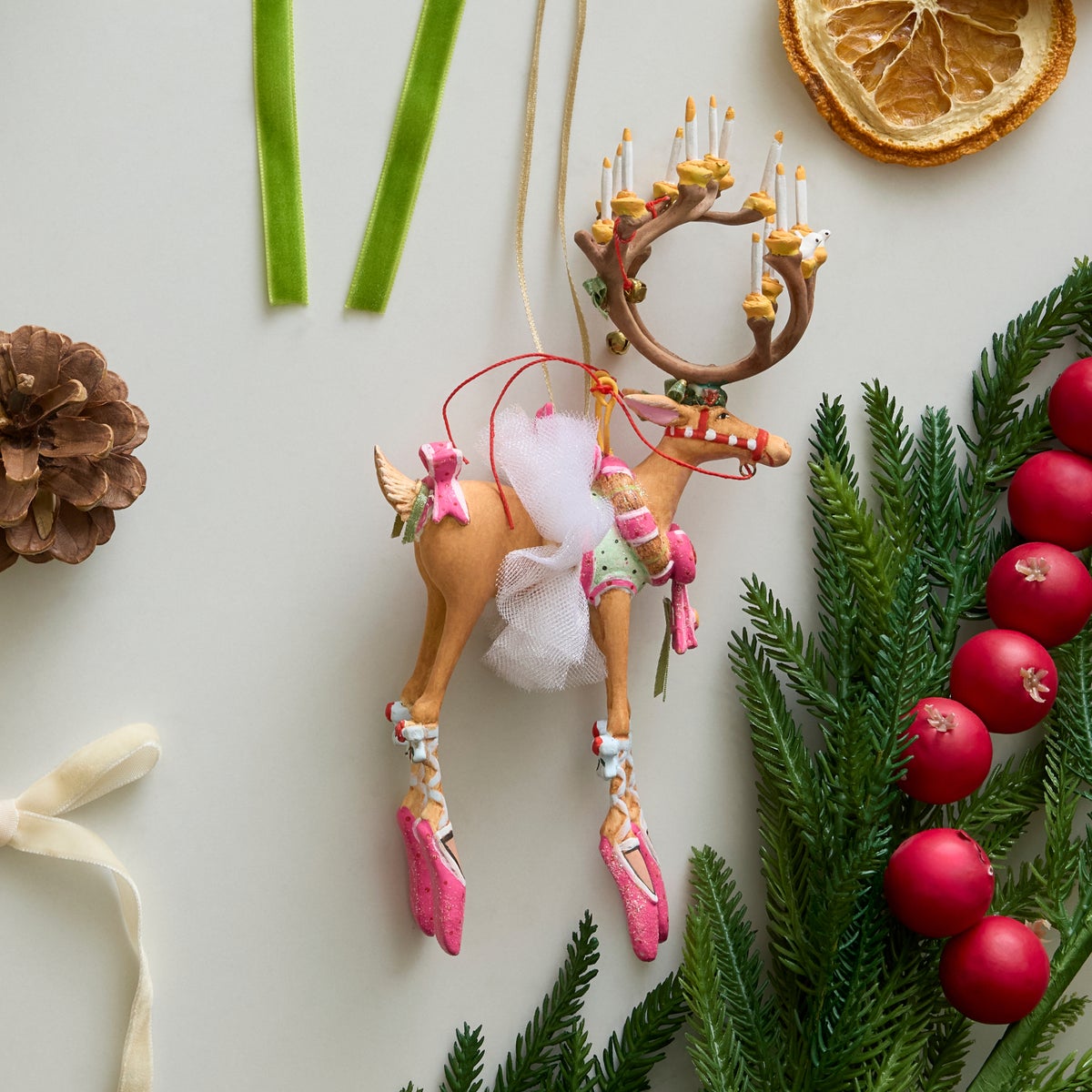 Patience Brewster Dash Away Dancer Reindeer Ornament - Image 2