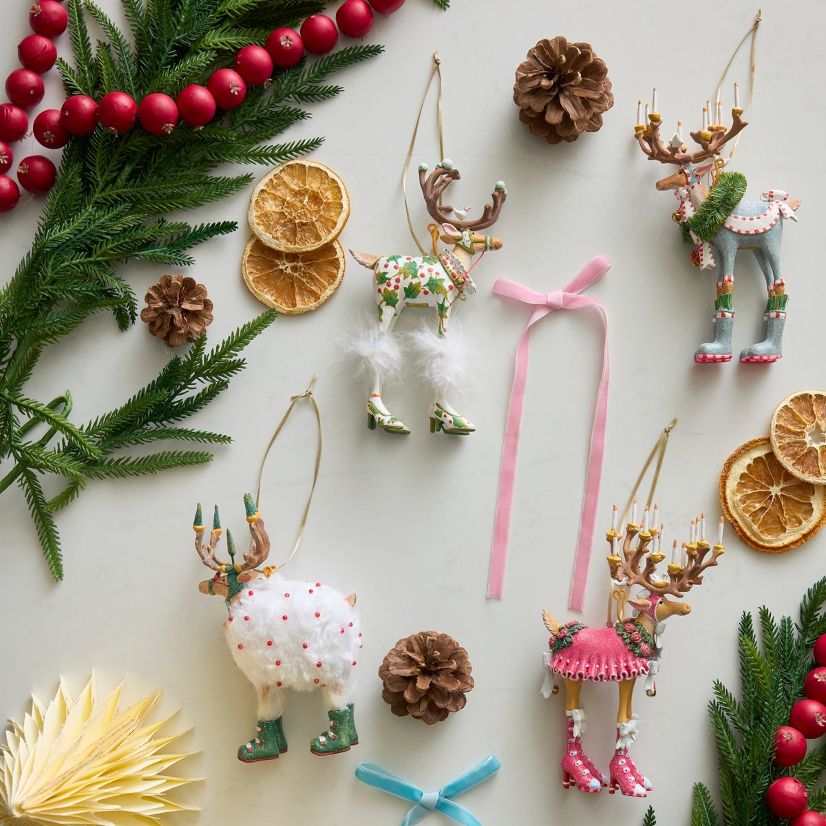 Patience Brewster Dash Away Blitzen Reindeer Ornament - Image 4