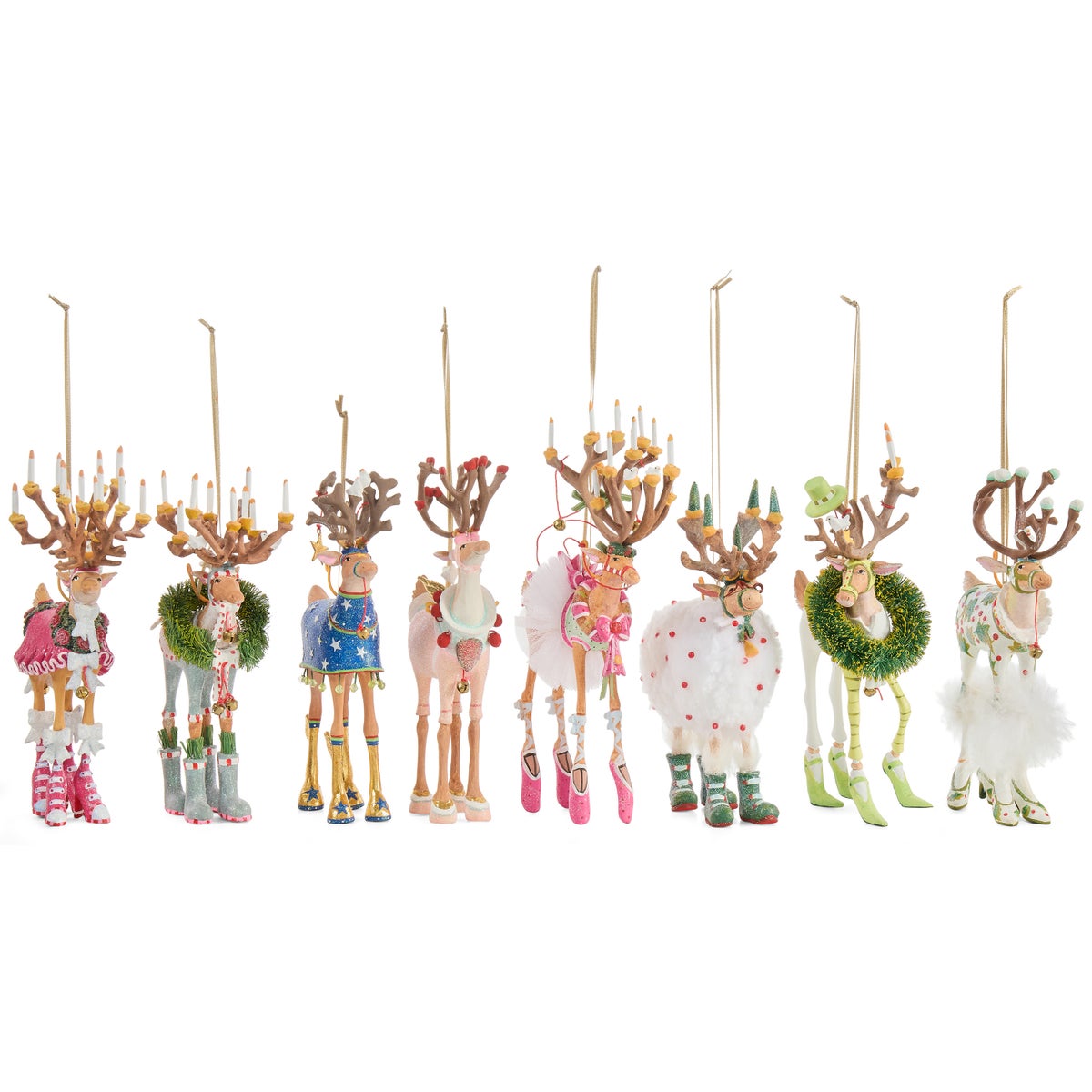 Patience Brewster Dash Away Blitzen Reindeer Ornament - Image 6