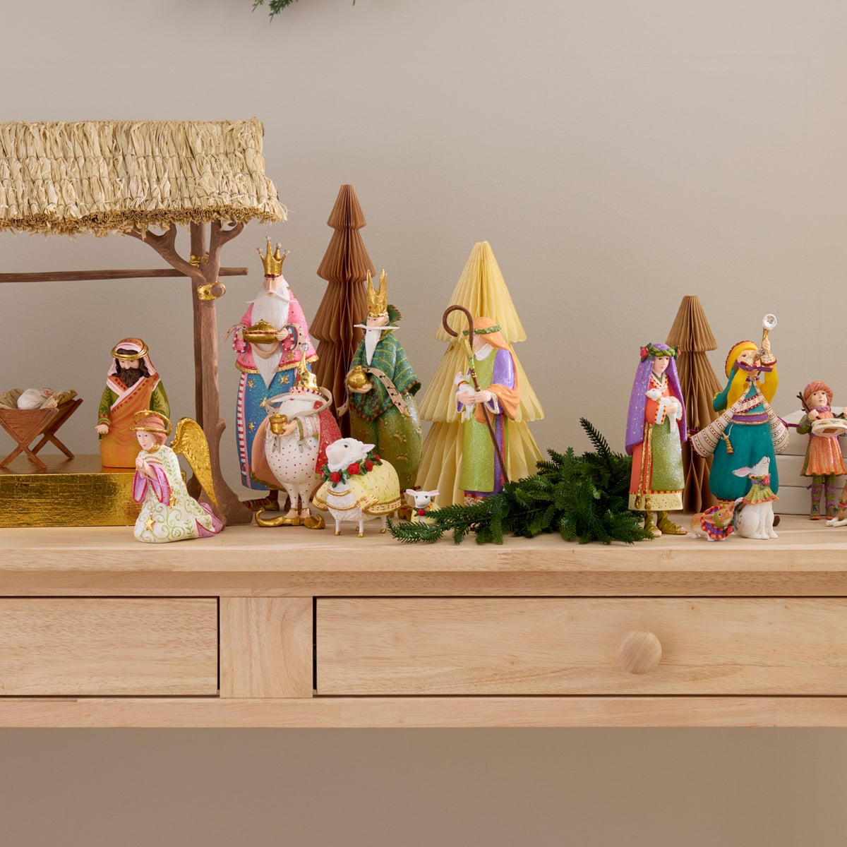 Patience Brewster Nativity Shepherd & Sheep Figures - Image 3