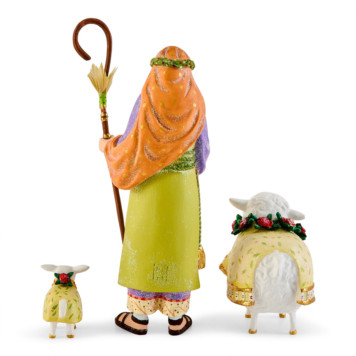 Patience Brewster Nativity Shepherd & Sheep Figures - Image 7
