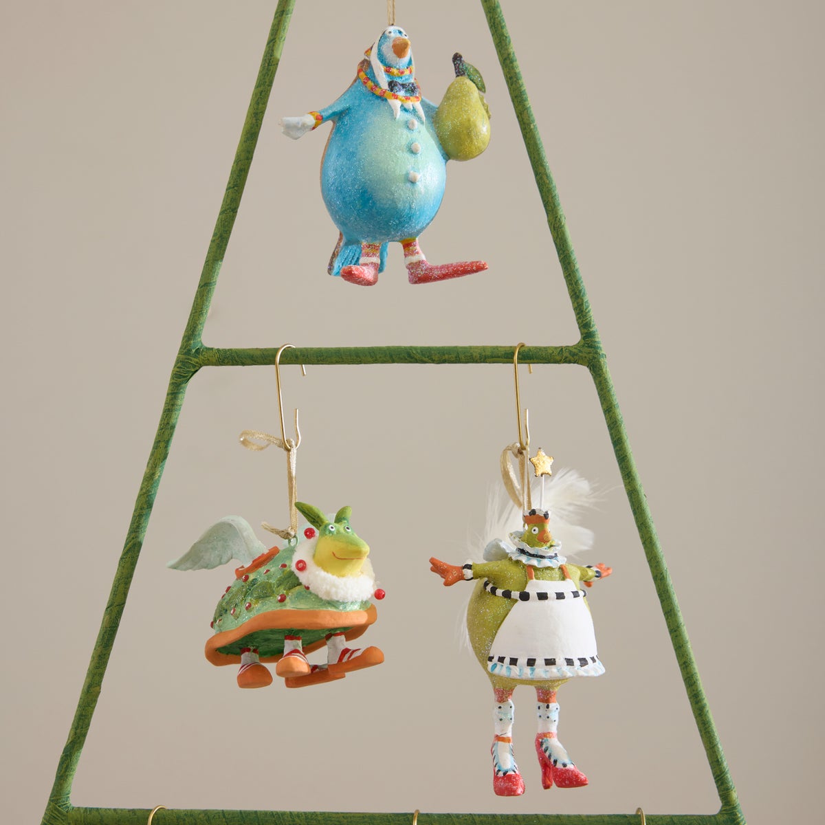 Patience Brewster 12 Days Mini Ornament Display Tree - Image 3
