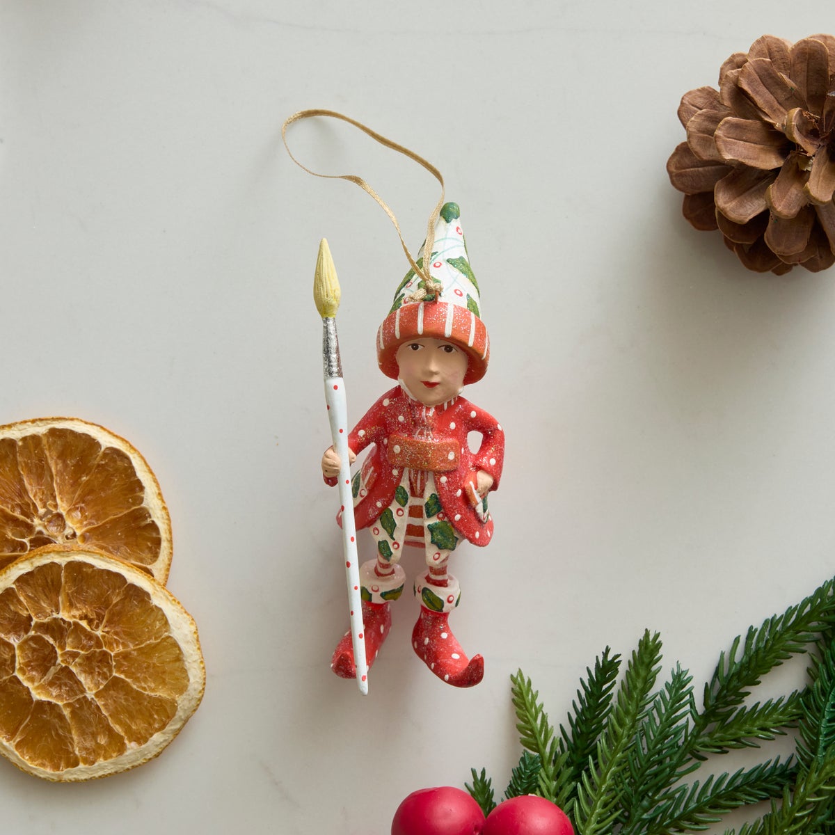 Patience Brewster Dash Away Vixen's Elf Ornament - Image 2