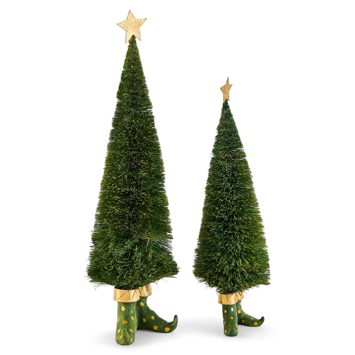 Patience Brewster Dash Away Sisal Elf Tree Figures - Image 6