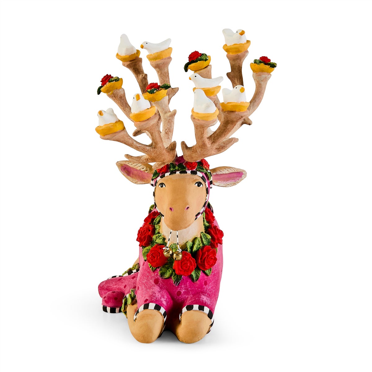 Patience Brewster Dash Away Sitting Donna Reindeer Figure - Image 4