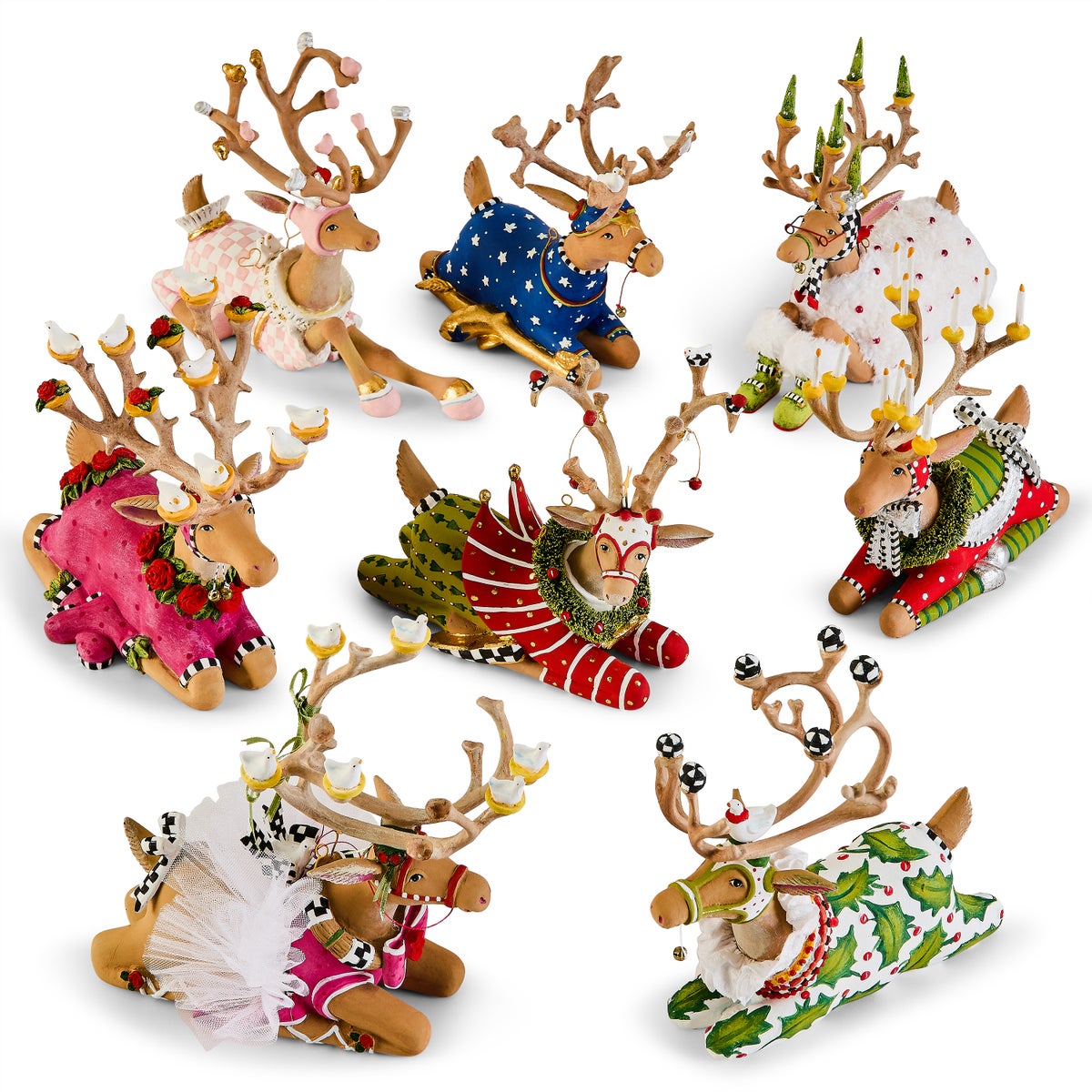 Patience Brewster Dash Away Sitting Dancer Reindeer Figure - Image 8