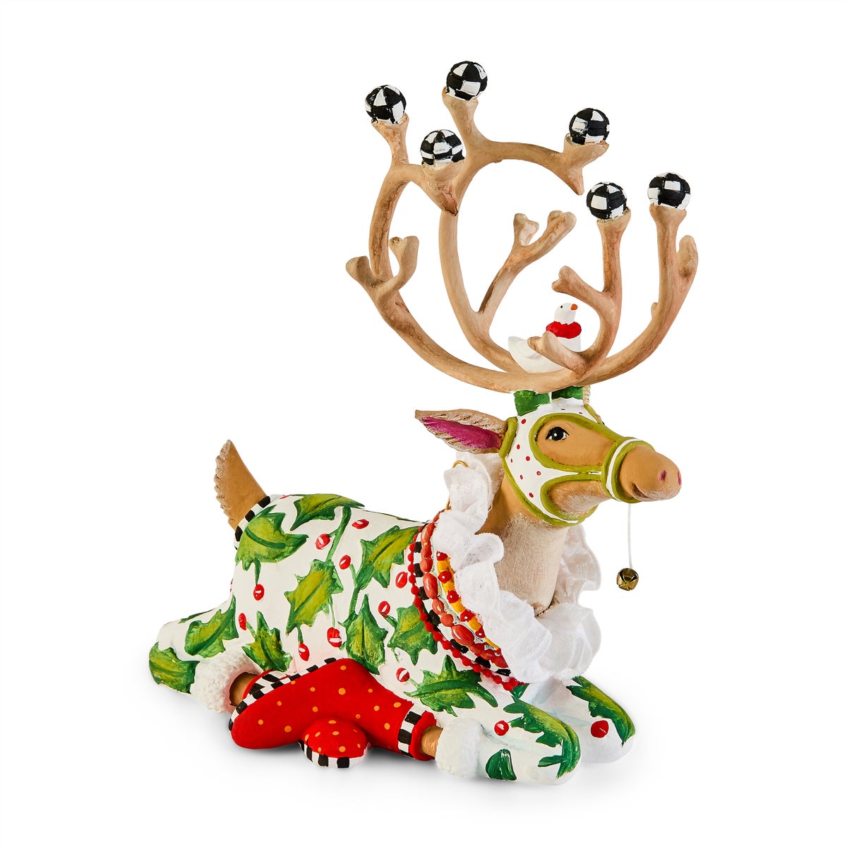 Patience Brewster Dash Away Sitting Vixen Reindeer Figure