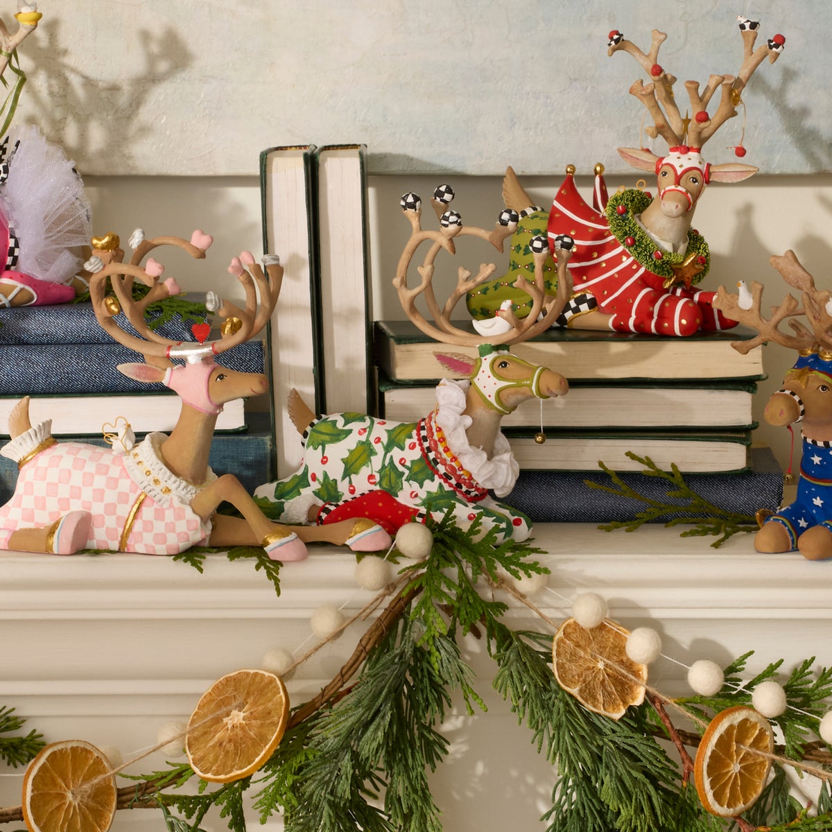 Patience Brewster Dash Away Sitting Vixen Reindeer Figure - Image 2