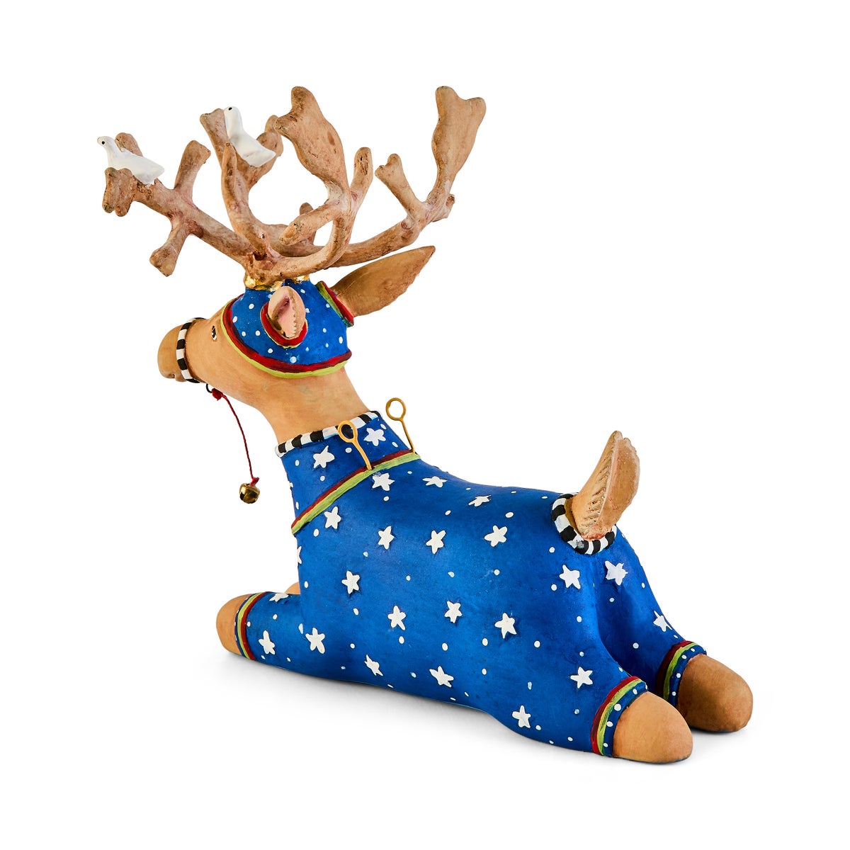 Patience Brewster Dash Away Sitting Comet Reindeer Figure - Image 5