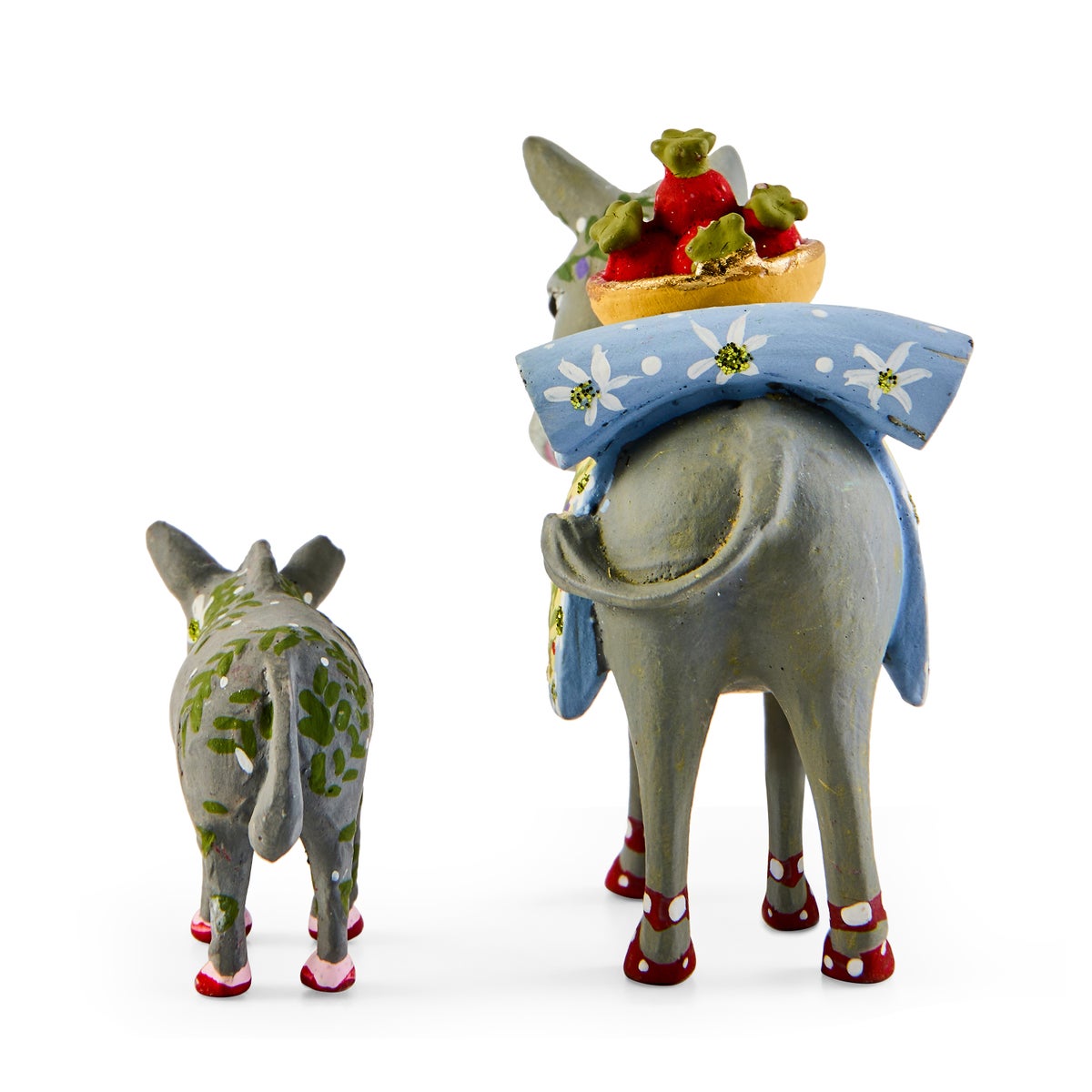 Patience Brewster Nativity Mother & Baby Donkey Mini Figures - Image 7