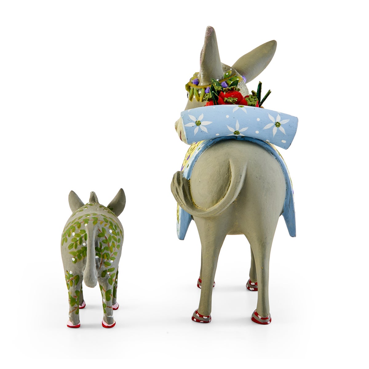 Patience Brewster Nativity Mother & Baby Donkey Figures - Image 5