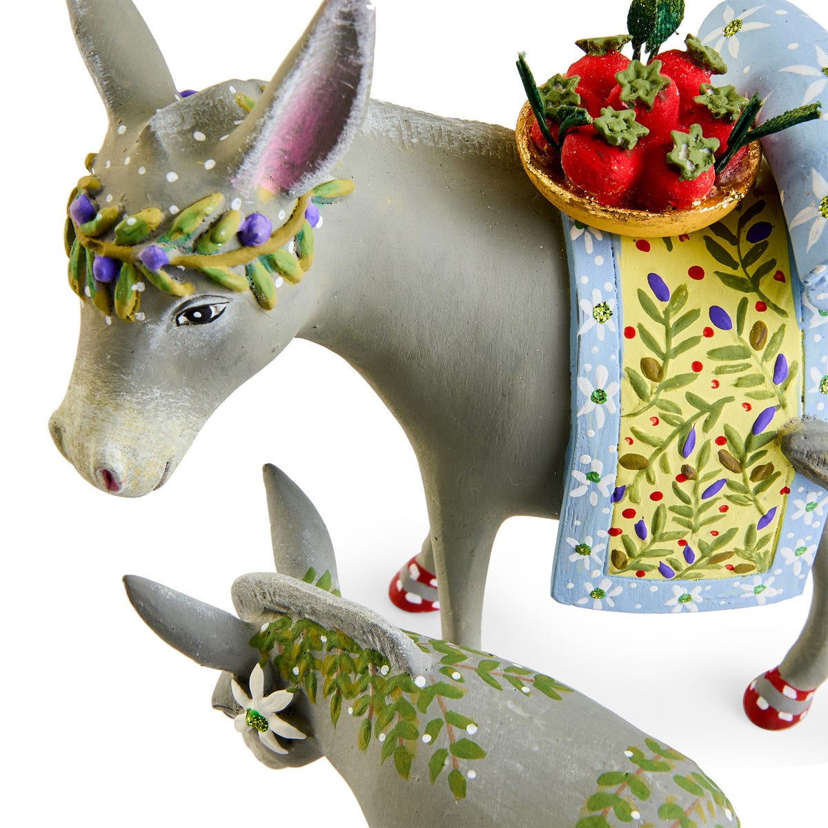 Patience Brewster Nativity Mother & Baby Donkey Figures - Image 7