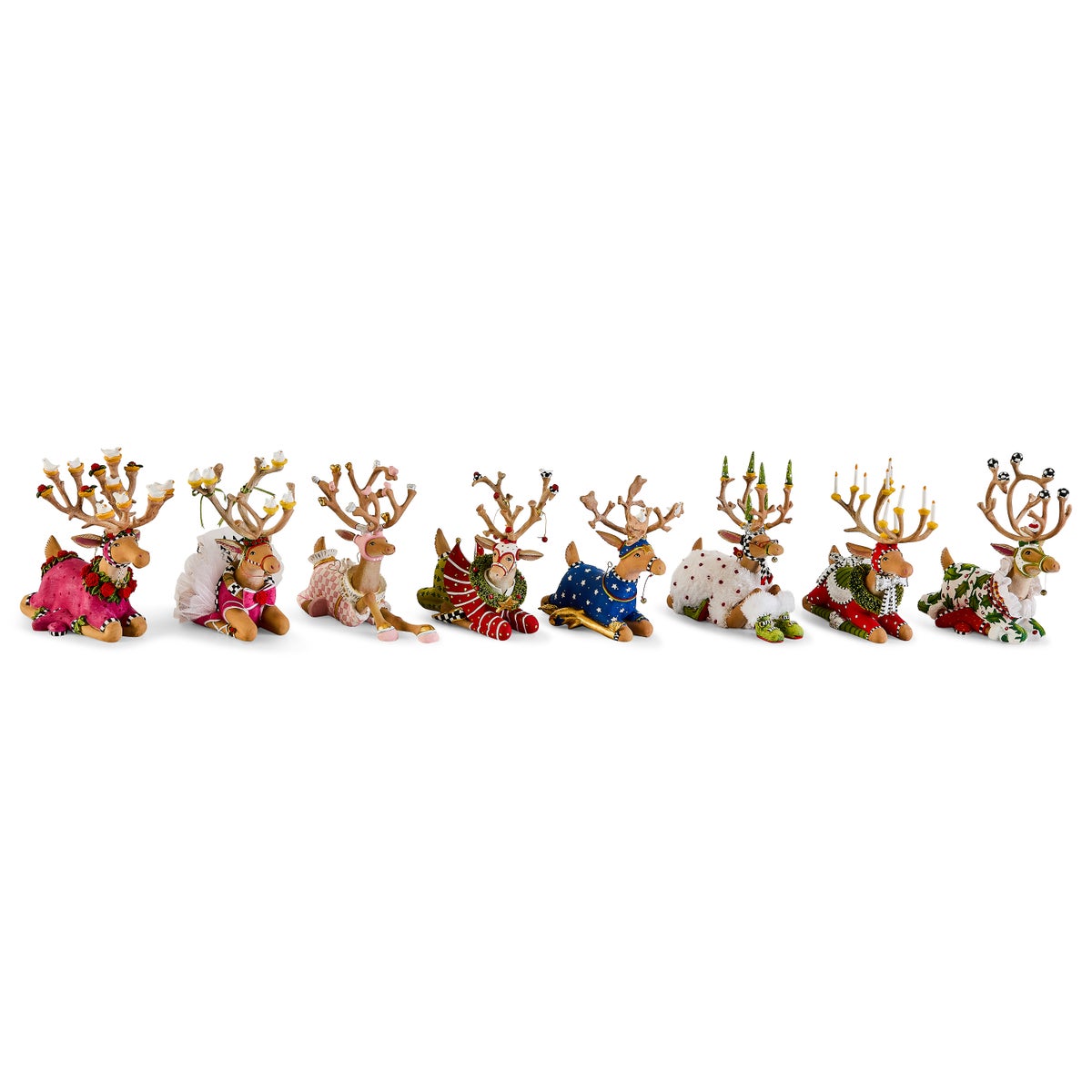 Patience Brewster Dash Away Sitting Cupid Reindeer Figure - Image 6