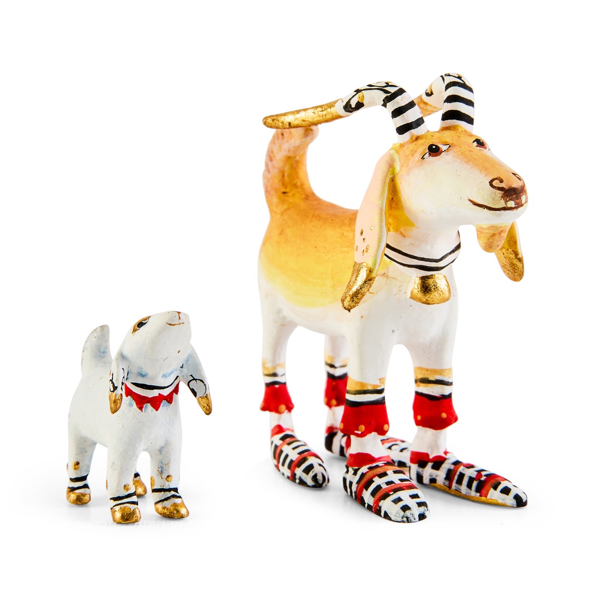 Patience Brewster Mini Nativity Nathan & Noel Goat Figures - Image 6