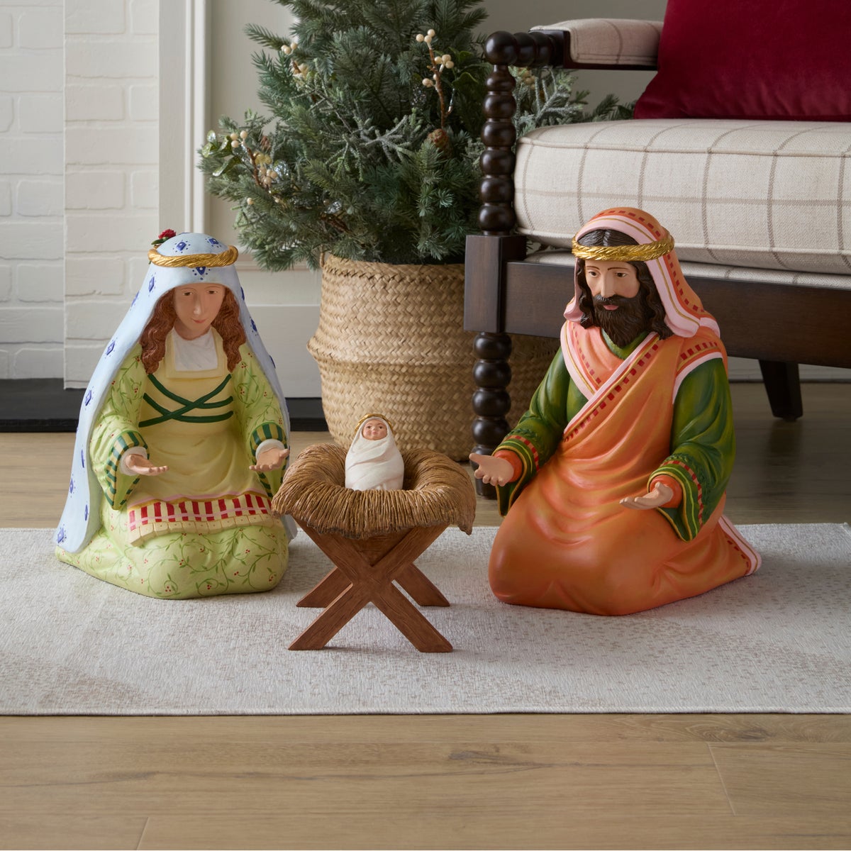 Patience Brewster Nativity Holy Family Display Figures - Image 2