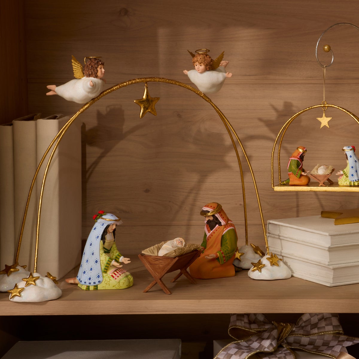 Patience Brewster Nativity Cherub Angels Arch Set, Set of 4 - Image 2