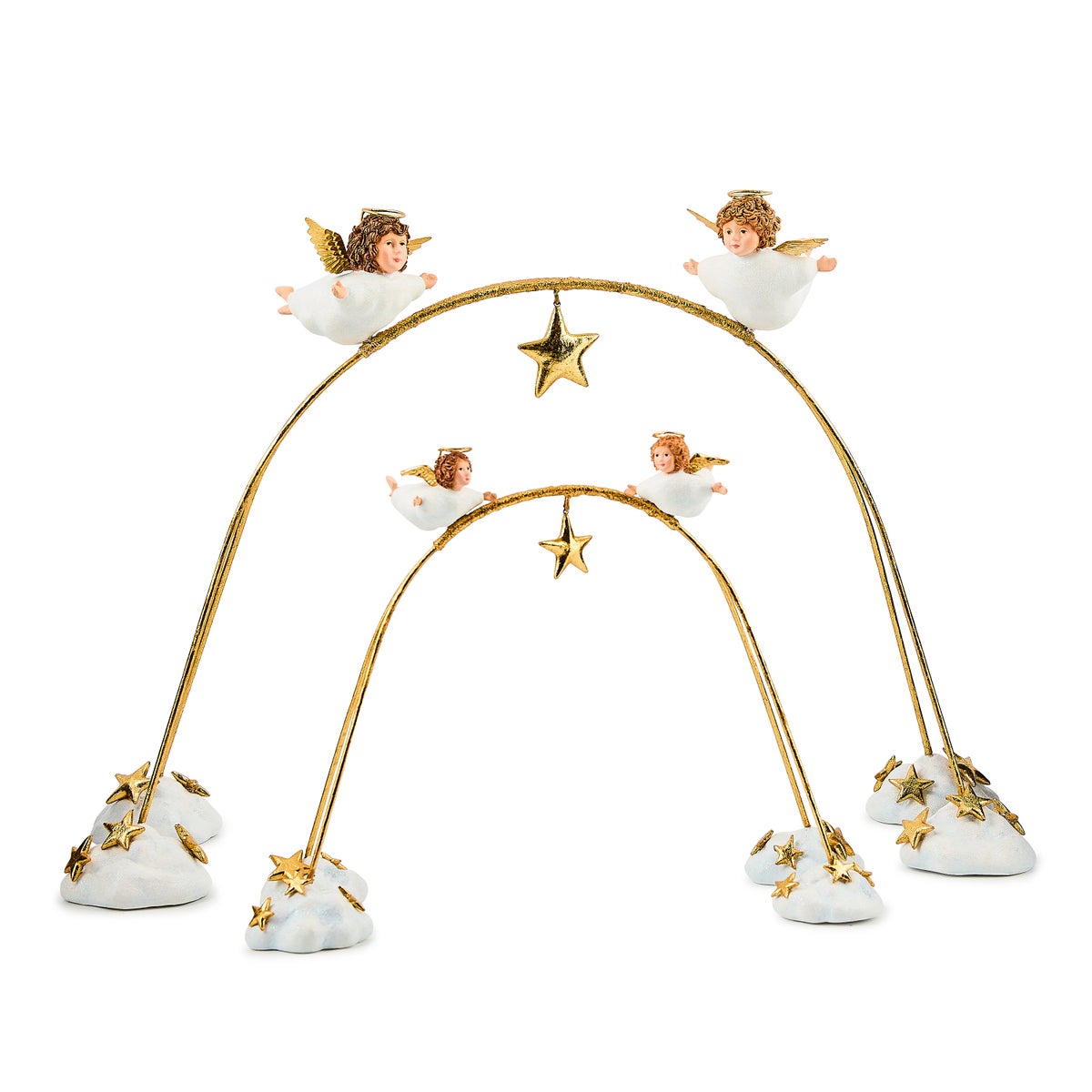 Patience Brewster Nativity Cherub Angels Arch Set, Set of 4 - Image 3