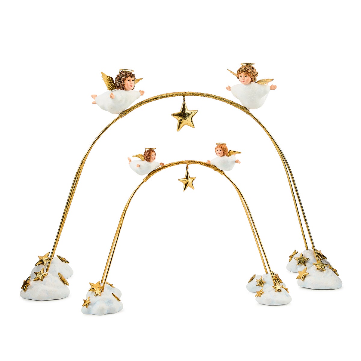 Patience Brewster Nativity Cherub Angels Mini Arch Set, Set of 4 - Image 3