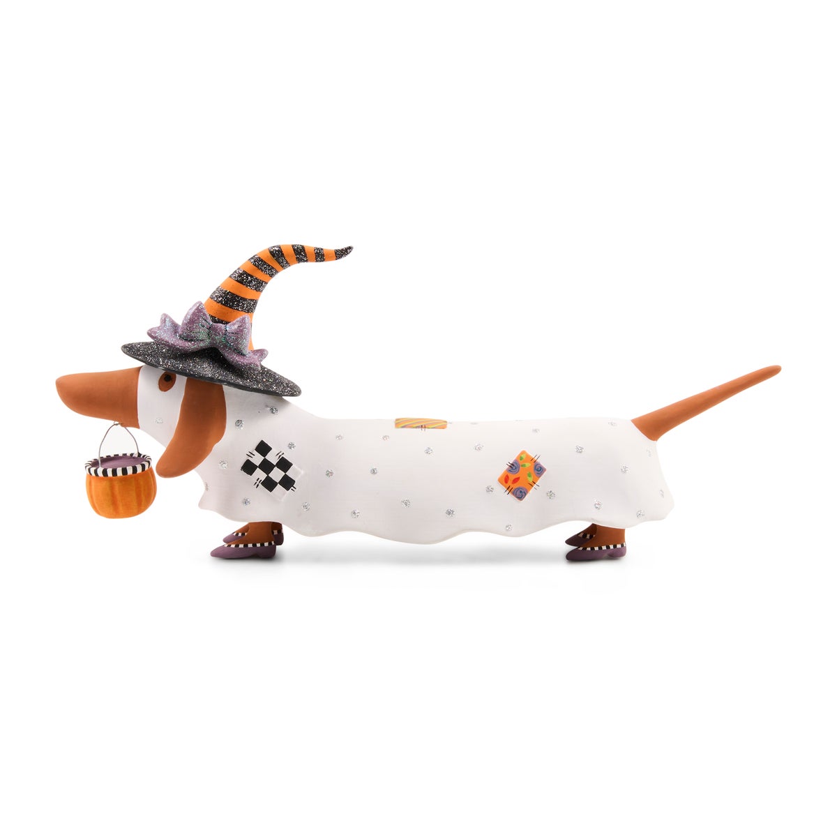 Patience Brewster Dottie the Dachshund Ghost Figure - Image 4