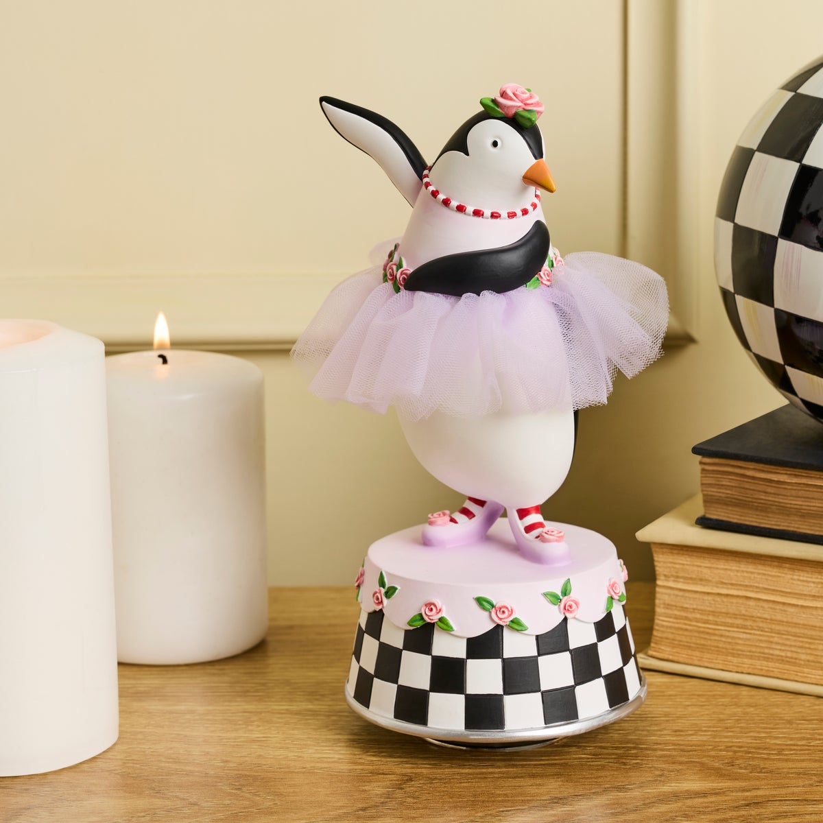 Patience Brewster Penguin Ballerina Music Box - Image 2
