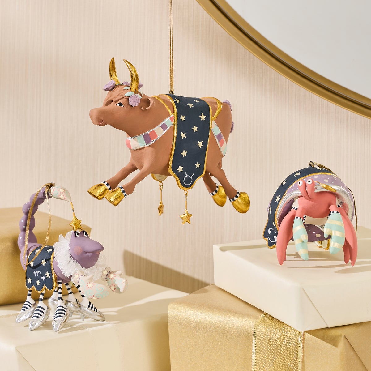 Patience Brewster Taurus Zodiac Ornament - Image 2