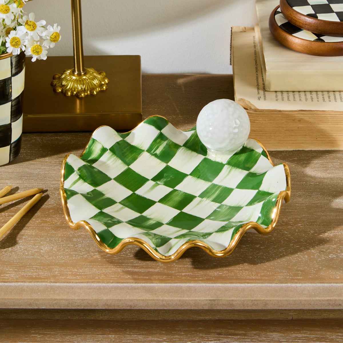 Putting Green Ceramic Dish - Image 2