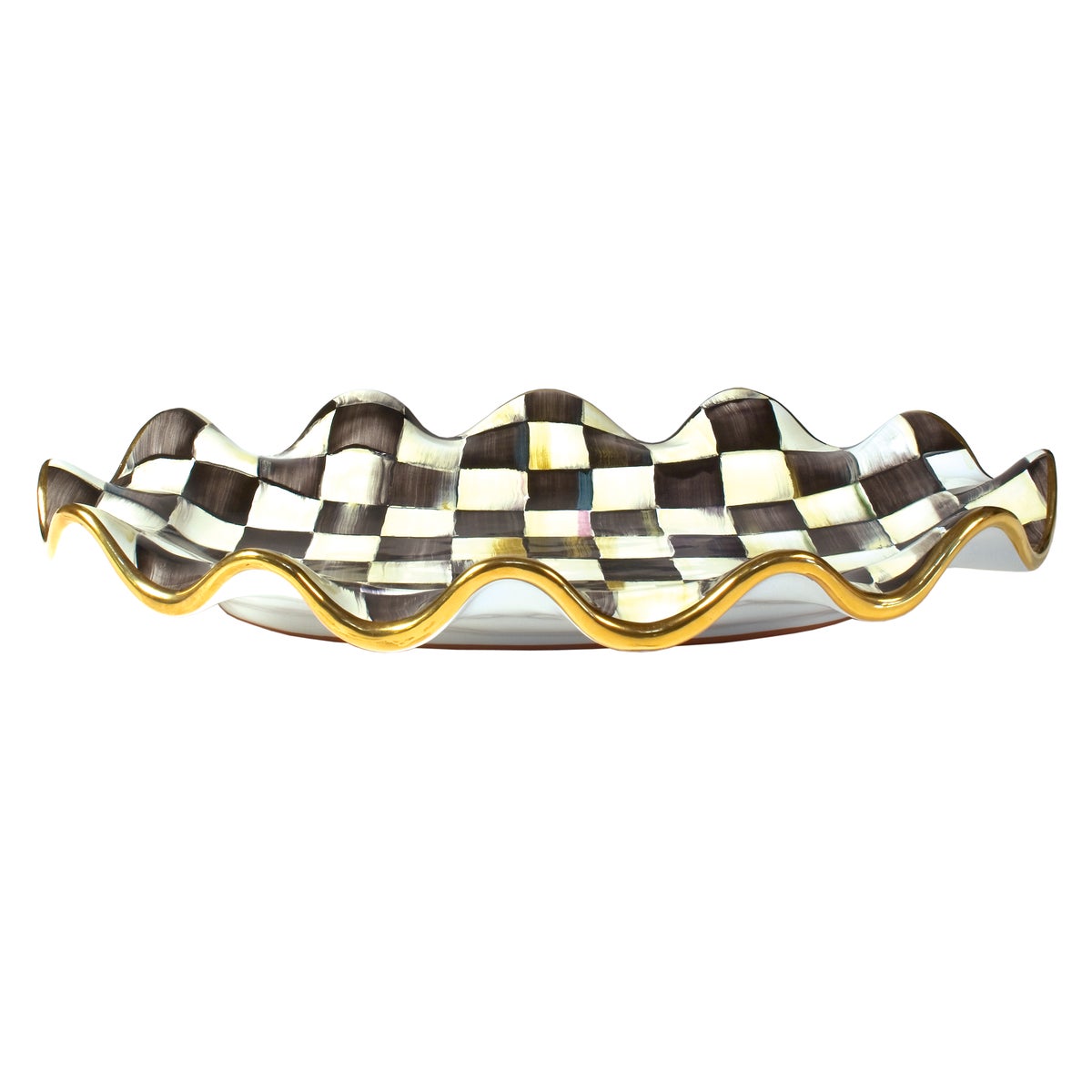 Courtly Check Ceramic Serving Platter - Image 5