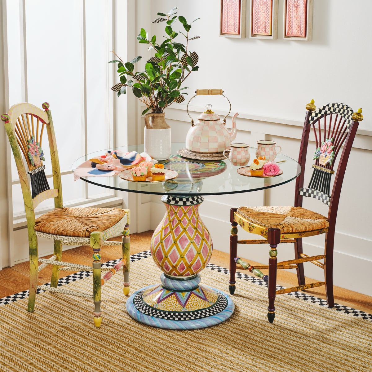 Odd Fellows Ceramic Pedestal Table Base - Image 2