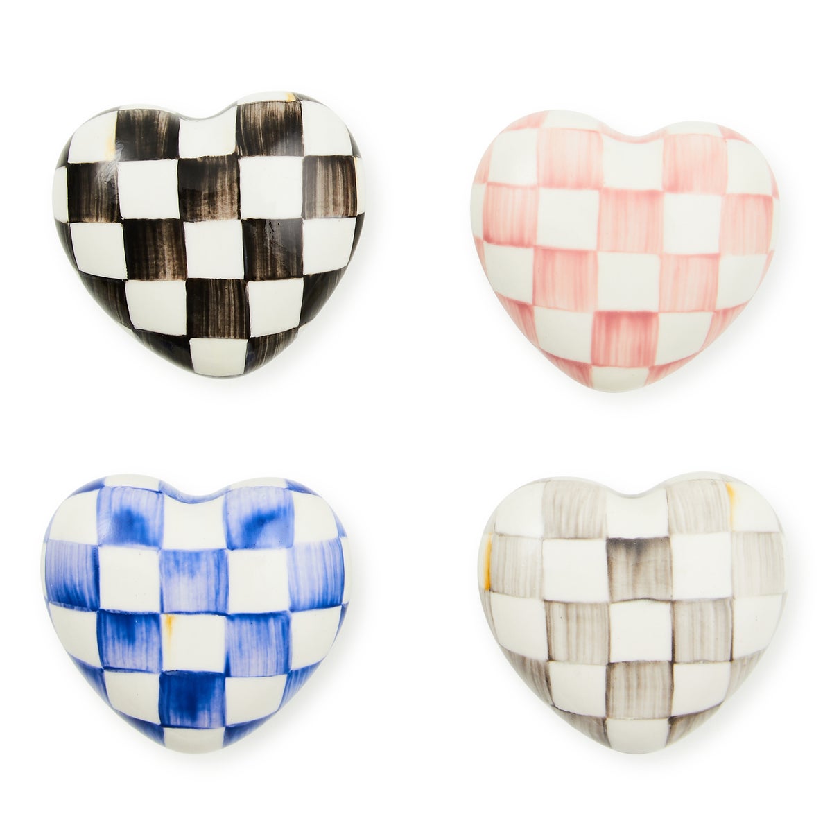 Courtly Check Heart Knob - Image 2