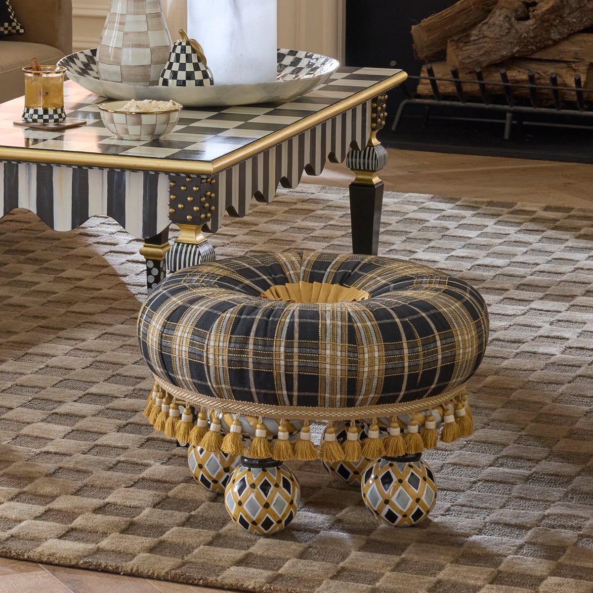 Mad for Plaid Tuffet - Image 5