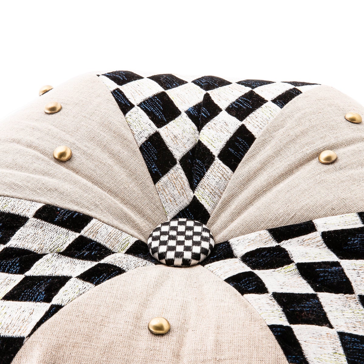 Diamond and Dot Footstool - Image 5