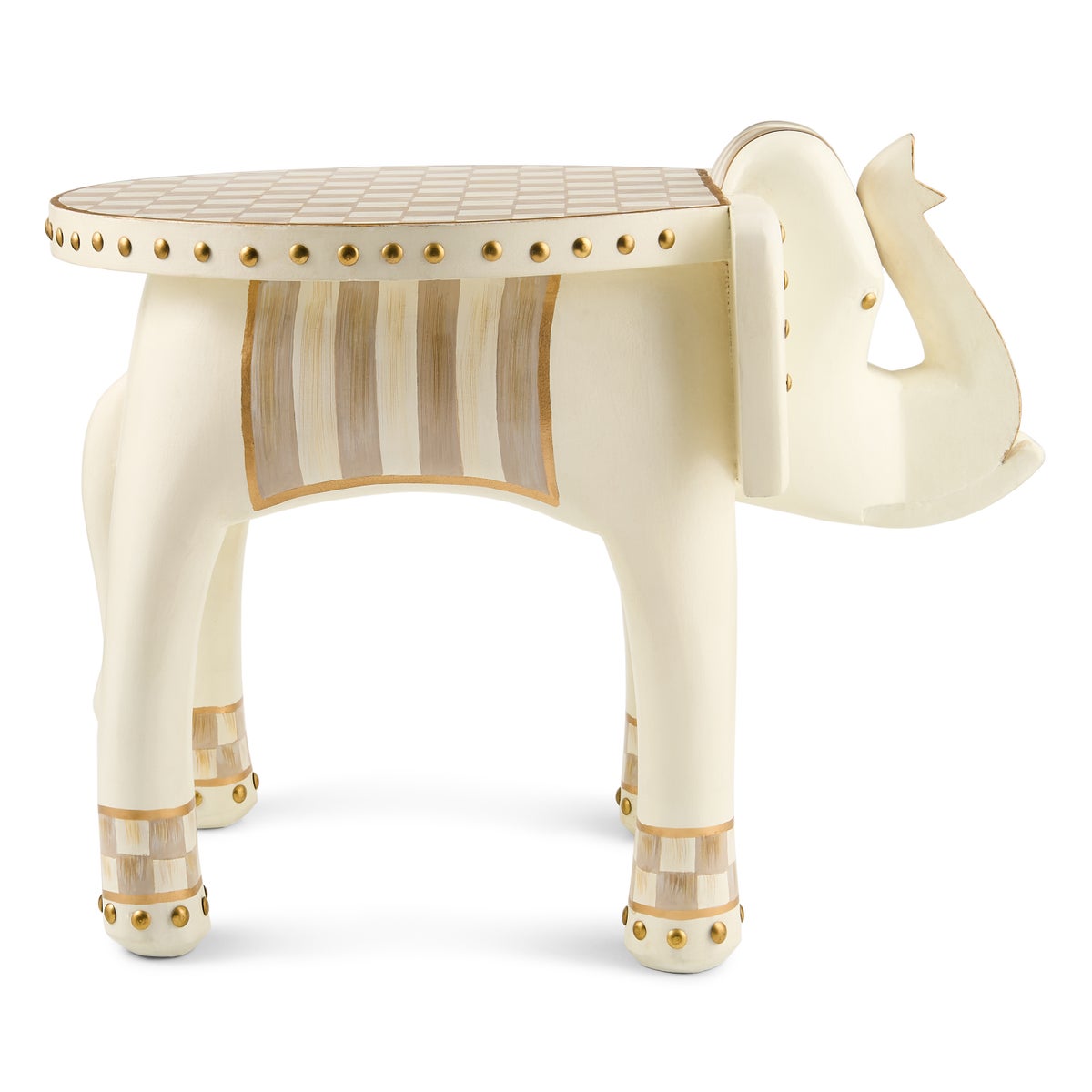 Mocha Elephant Accent Table - Image 4