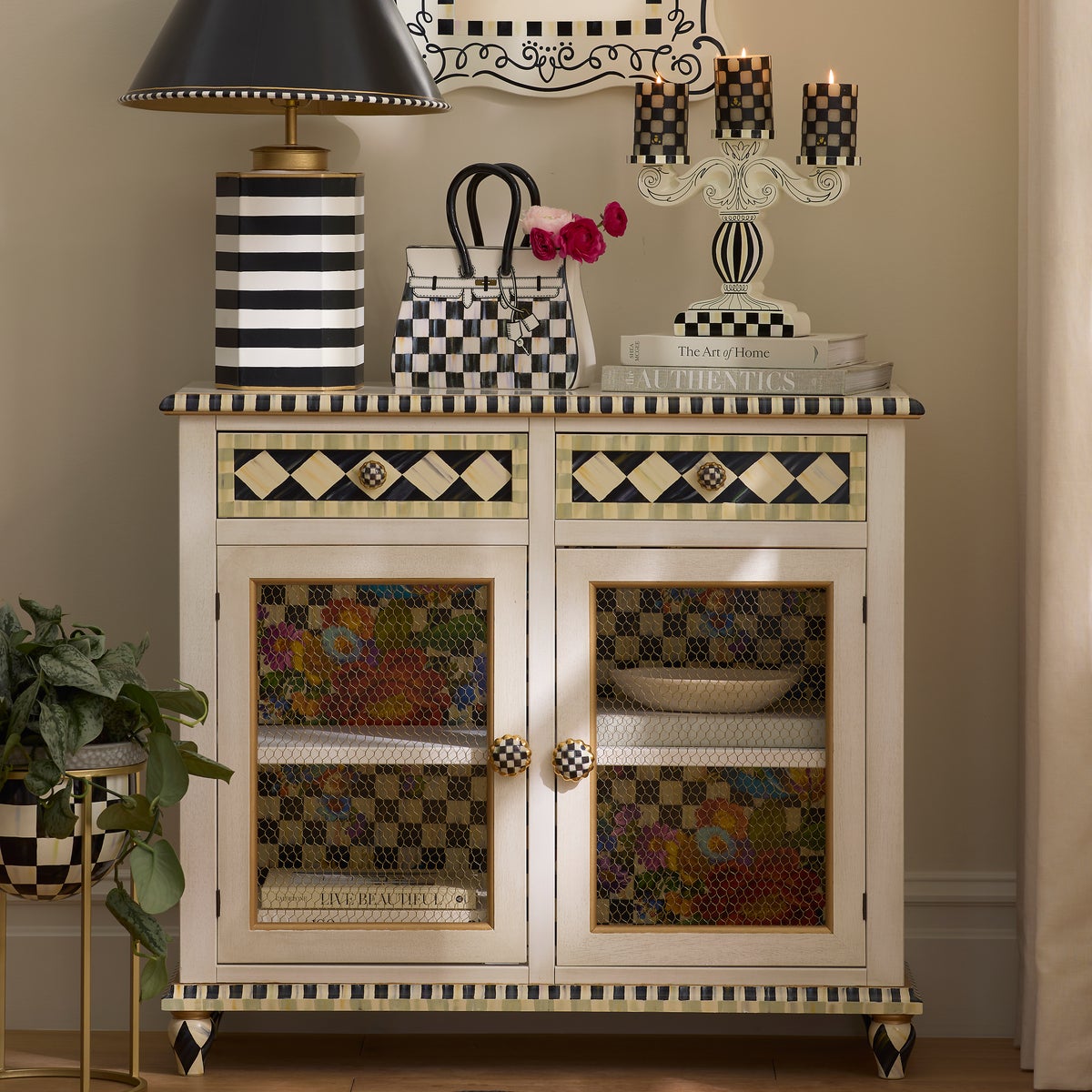 Flower Market Small Cabinet - Image 2