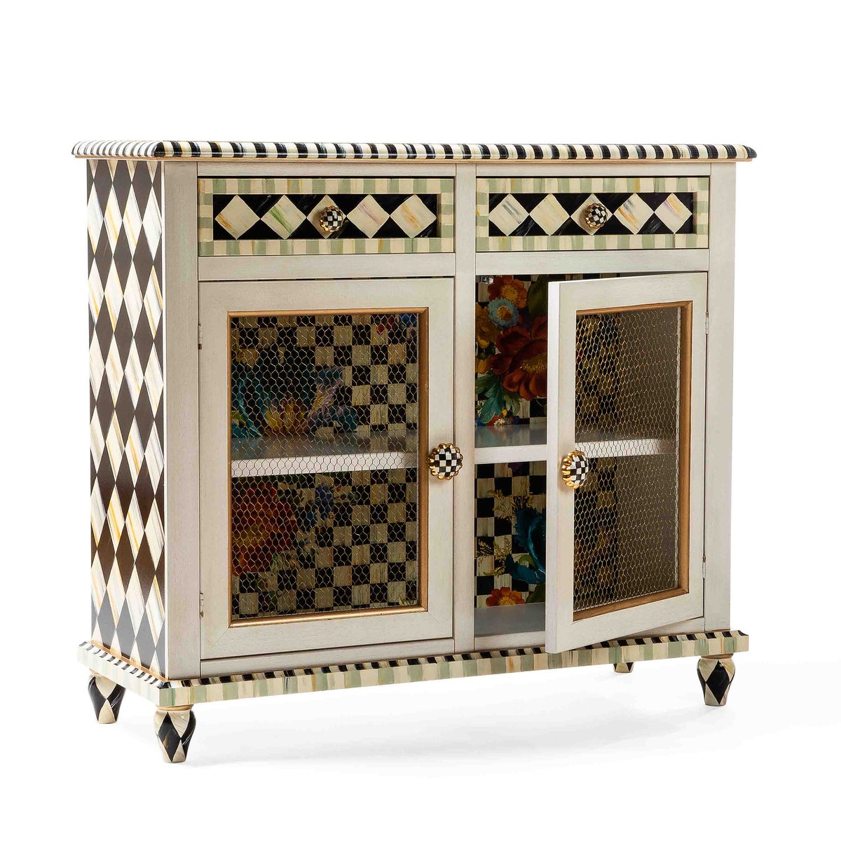 Flower Market Small Cabinet - Image 3