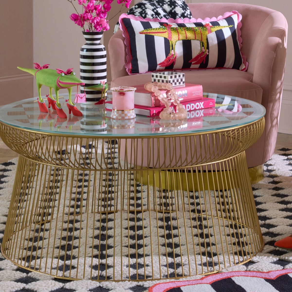 Gambit Wire Coffee Table - Image 4