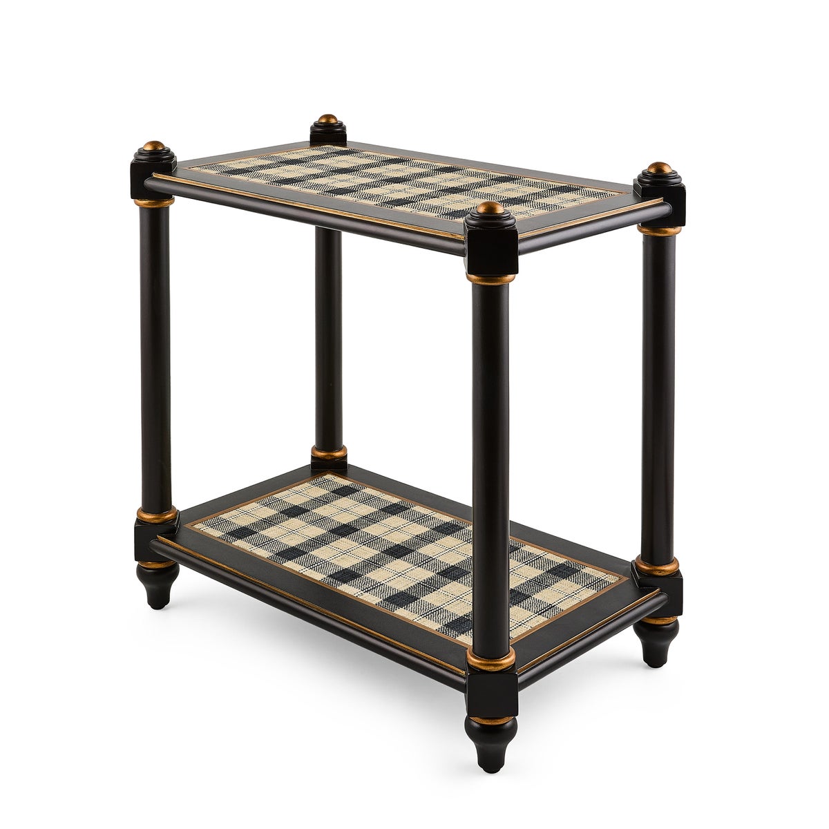 Mad for Plaid Accent Table - Image 2