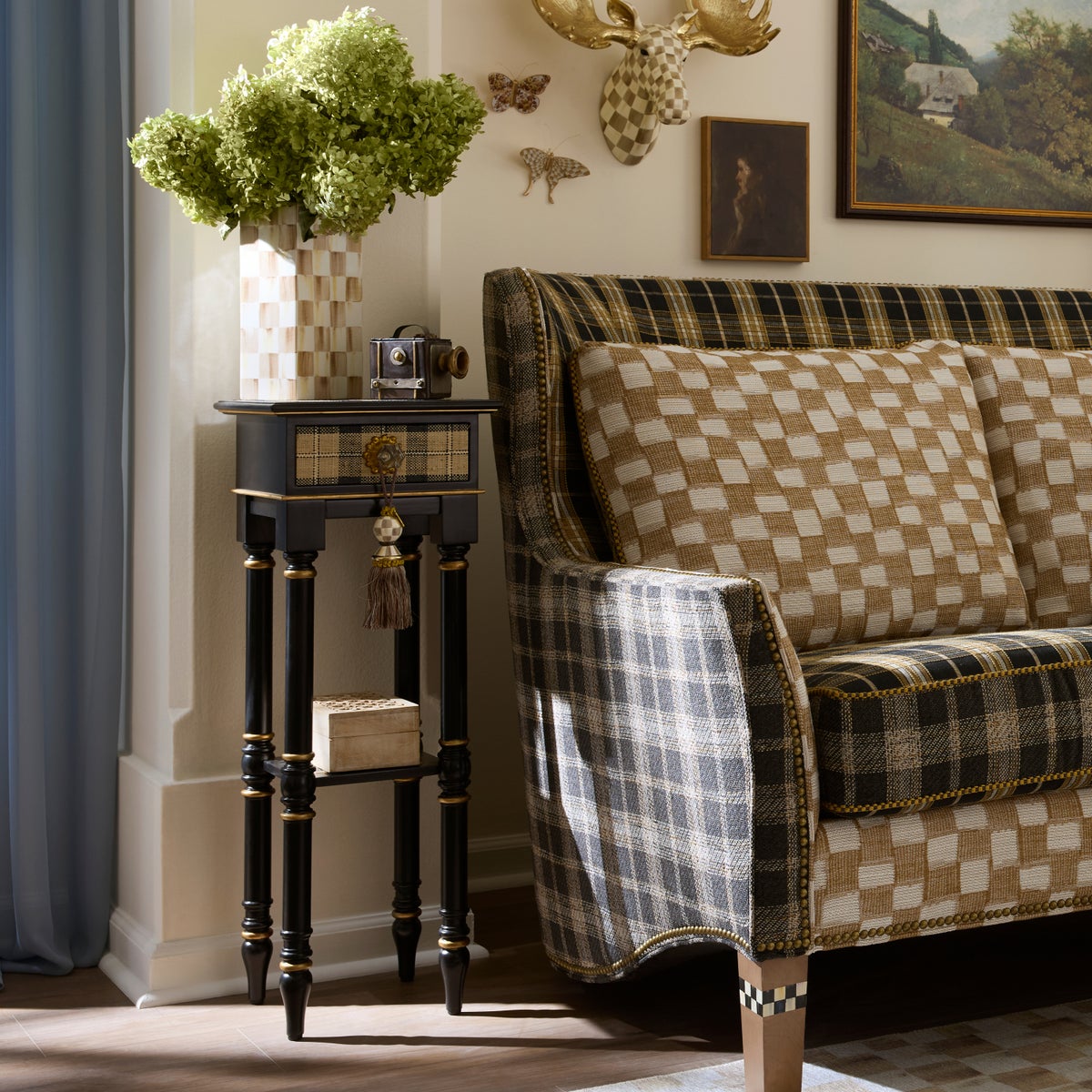 Mad for Plaid Tiny Table - Image 7