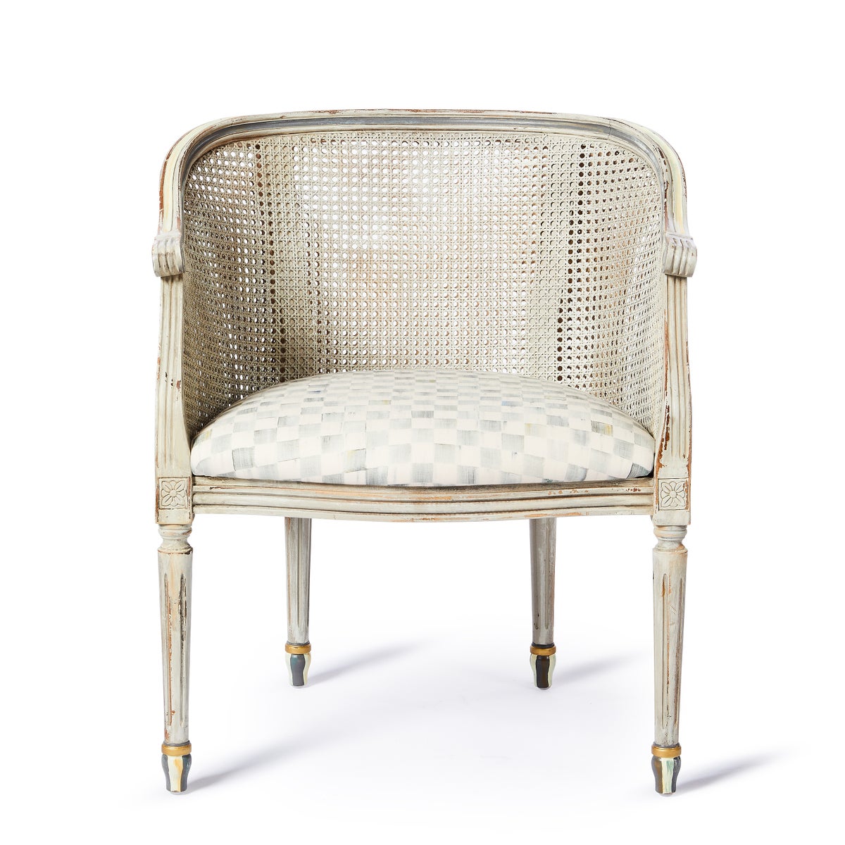 Sterling Check Perfetto Accent Chair