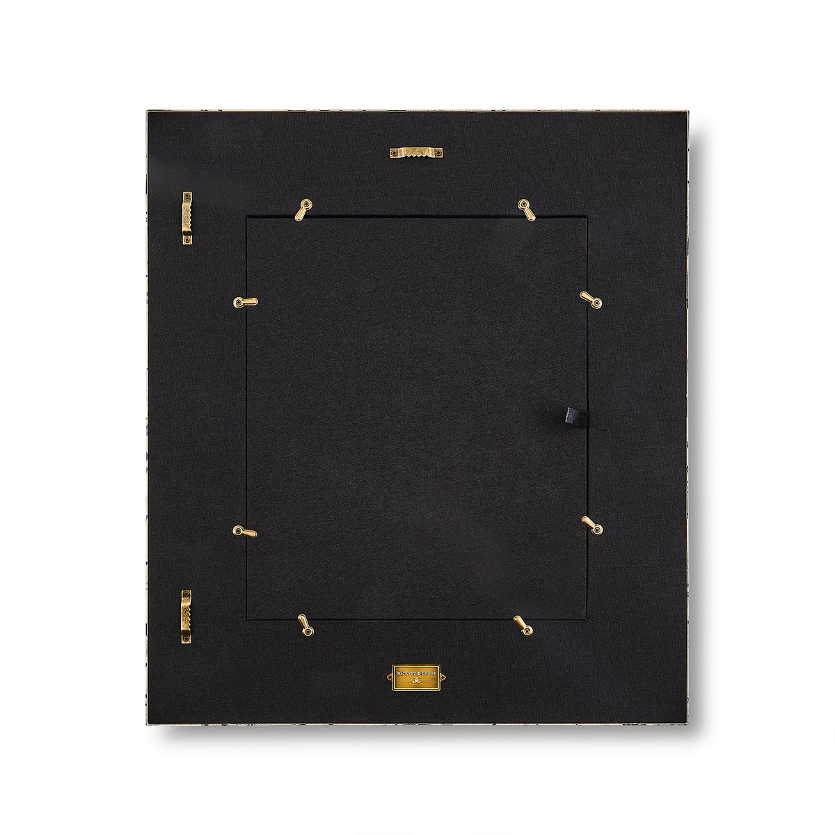 Courtly Check Enamel Wall Mirror - Image 2