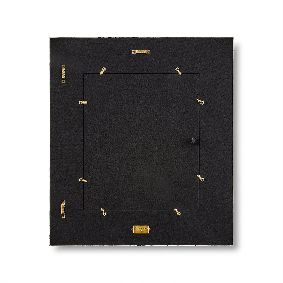 Sky Check Enamel Wall Mirror - Image 4