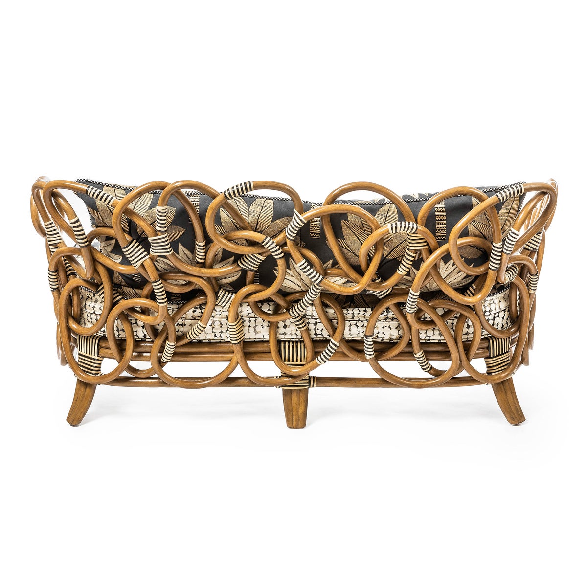 Wild Indoors Rattan Loveseat - Image 3