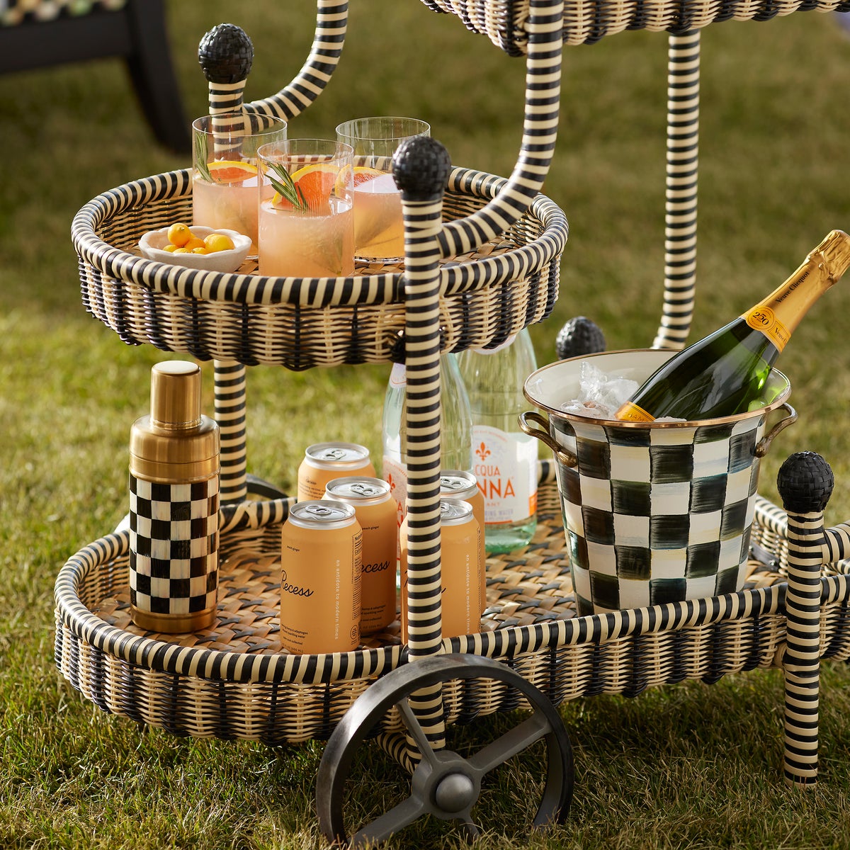 Courtyard Bar Cart - Image 4