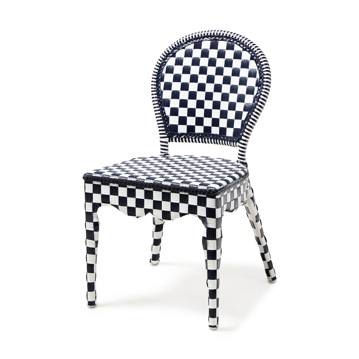 Gambit Check Outdoor Cafe Chair - Image 3