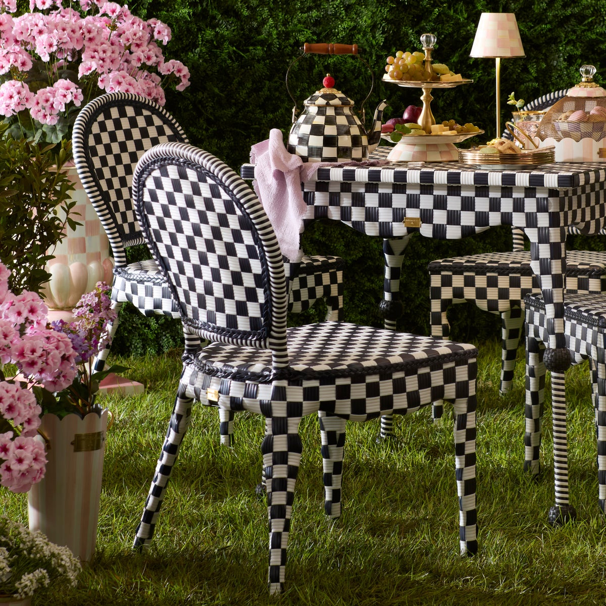 Gambit Check Outdoor Cafe Chair - Image 7