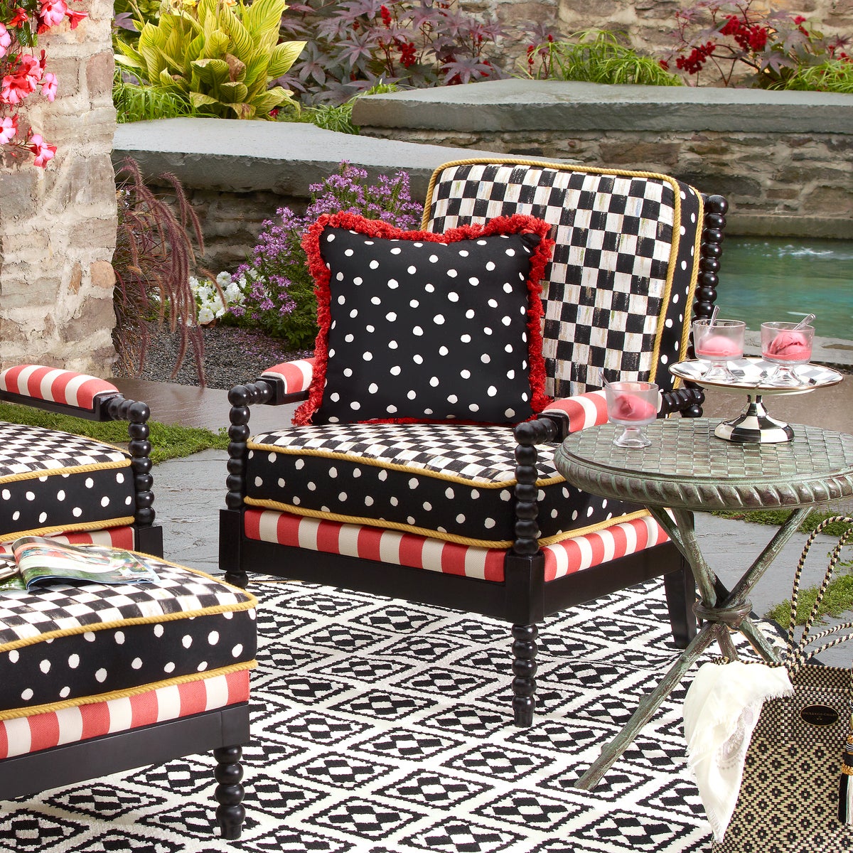 Spindle Cabana Outdoor Chair - Image 2